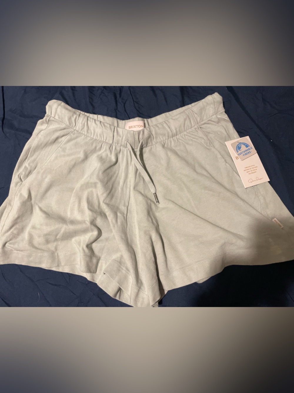 Brixton Women’s Shorts Light Sage Green Size M NWT